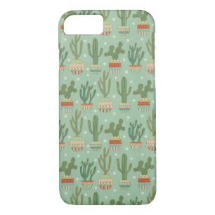 Southwest Geo Step   Potted Cactus Pattern Case-Mate iPhone Case