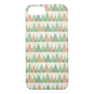 Southwest Geo Step Teal & Coral Triangles Case-Mate iPhone Case