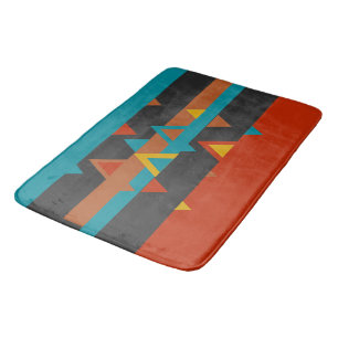 Southwest Geometric Bath Mat