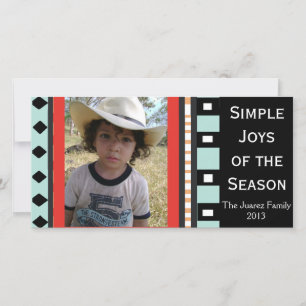 Southwest Geometric Holiday -Customizable Card