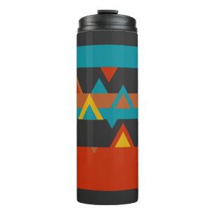 Southwest Geometric Thermal Tumbler