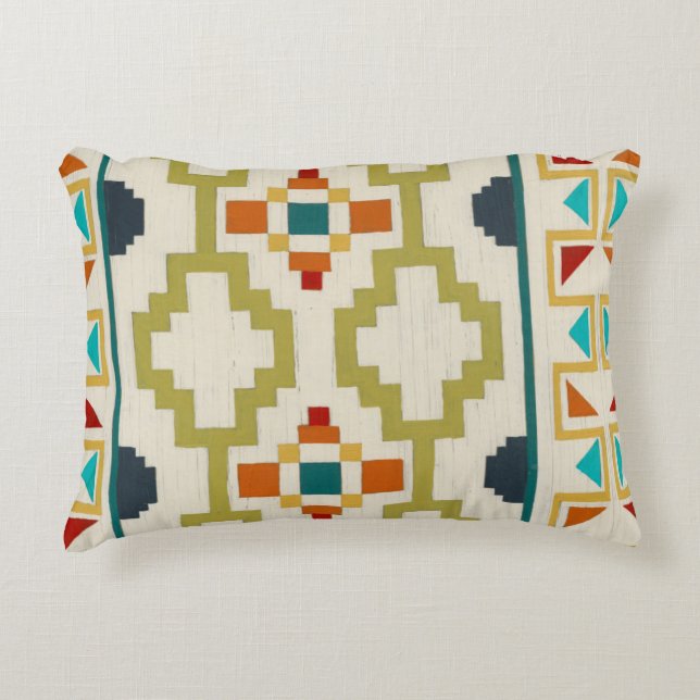 Southwest Geometry I Accent Pillow (Front)