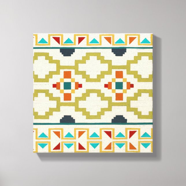 Southwest Geometry I Canvas Print (Front)
