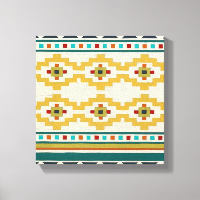 Southwest Geometry III Canvas Print (Front)