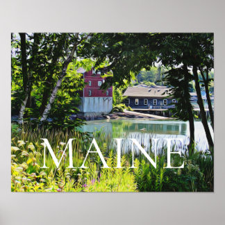 Southwest Harbour Maine Poster