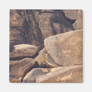 Southwest Hieroglyphs Photo Designed Refrigerator Magnet