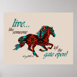 Southwest Horse Poster