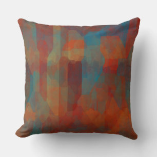 Southwest Illusion Throw Pillow