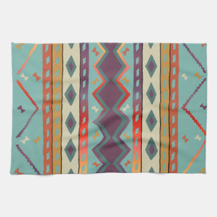 Southwest Indian Design Cotton Kitchen Towel