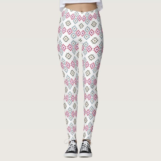 Southwest inspired design leggings