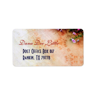 Southwest-inspired Label