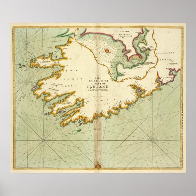 Southwest Ireland by Thornton Poster (Front)