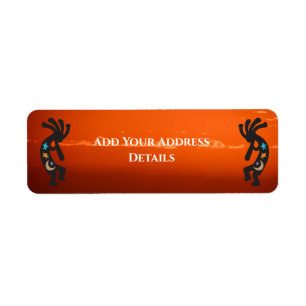Southwest Kokopelli Address Label