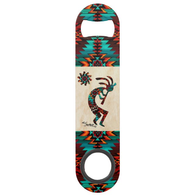 Southwest Kokopelli Bar Key (Front)