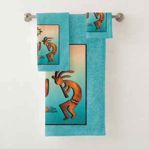 Southwest Kokopelli Bath Towel Set