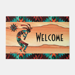 Southwest Kokopelli Doormat