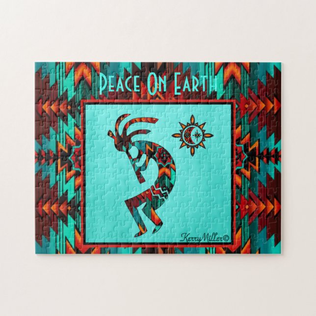 Southwest Kokopelli Jigsaw Puzzle (Horizontal)