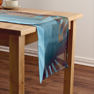 Southwest Kokopelli Music 14x72 Table Runner