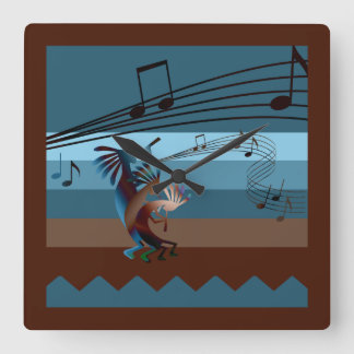 Southwest Kokopelli Music Clock