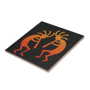 Southwest Kokpelli Tile