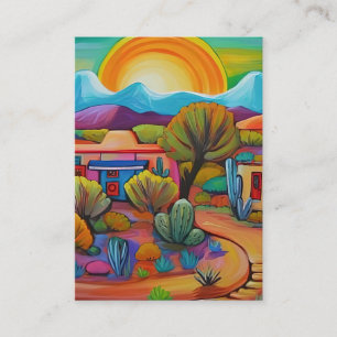 Southwest Landscape Background Business Card