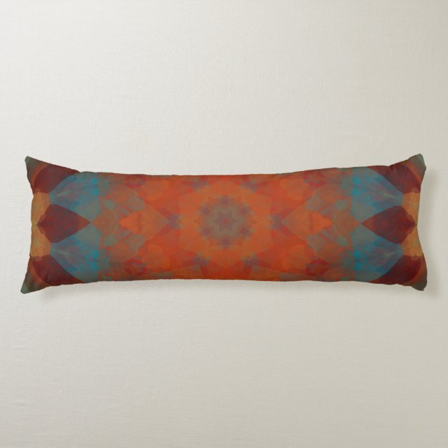 Southwest Mandala 3  Body Pillow (Front)