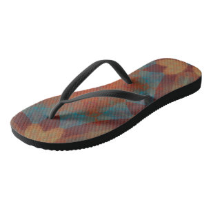 Southwest Mandala 3  Flip Flops