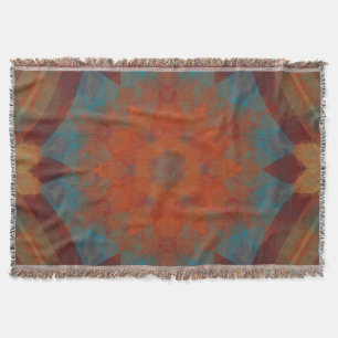 Southwest Mandala 3 Throw Blanket