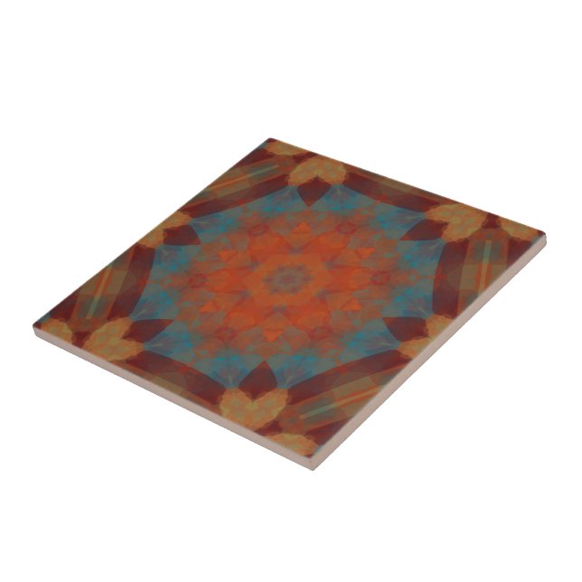 Southwest Mandala 3  Tile (Side)