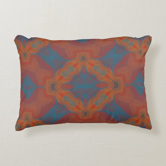 Southwest Mandala Accent Pillow (Front)