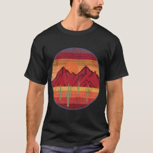 Southwest Mountain Desert Scene T-Shirt