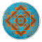 Southwest Mountain Peaks Turquoise Geometric