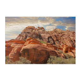 Southwest Mountain Scene Acrylic Print