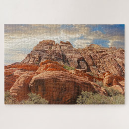 Southwest Mountain Scene Jigsaw Puzzle