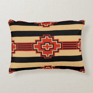 Southwest Native American Cross Decorative Pillow