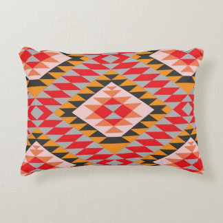 Southwest Native Diamond Decorative Pillow