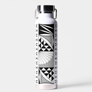 Southwest Native Sunrise in Grey Water Bottle
