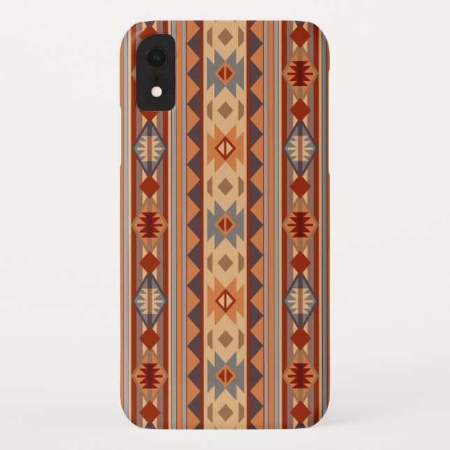 Southwest Pattern Design Tan Case-Mate iPhone Case (Back)