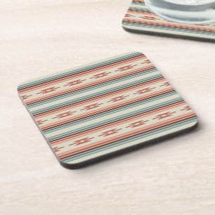 Southwest Pattern Stripes Coaster