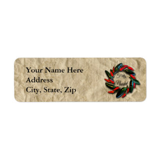 Southwest Pepper Wreath Feliz Navidad