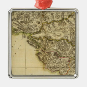 Southwest Perthshire Metal Ornament