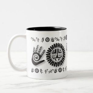 Southwest Petroglyph Mug Design 3
