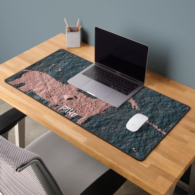 Southwest Petroglyph Personalized Desk Mat (Office 2)