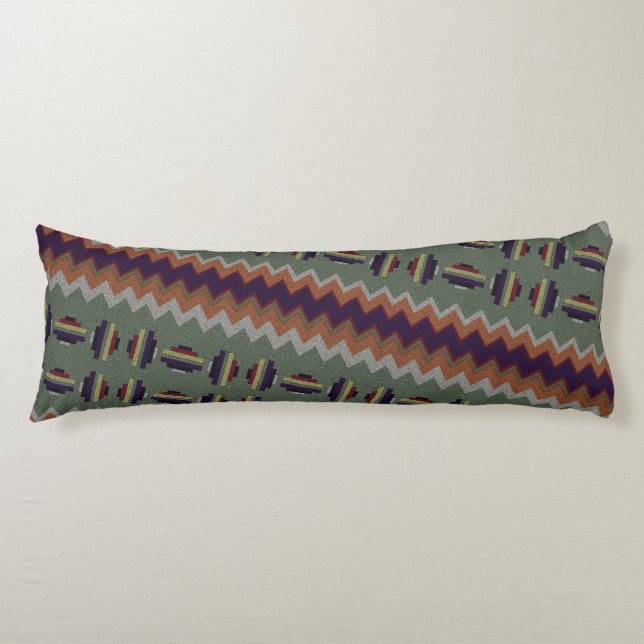 Southwest Retro Body Pillow (Front)