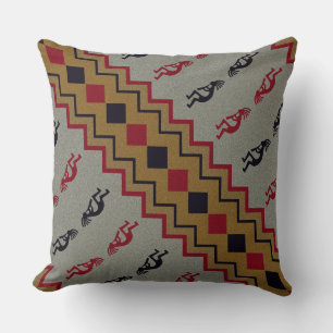 Southwest Retro Throw Pillow
