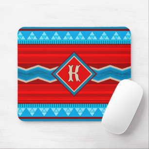 Southwest River Canyon Red Turquoise Personalized Mouse Pad