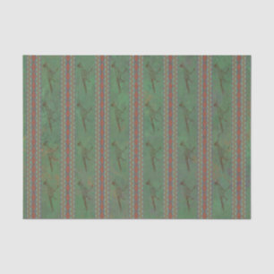 Southwest Roadrunner Sagebrush Green Tissue Paper