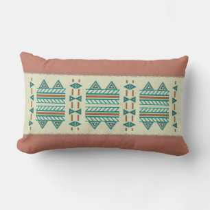 Southwest Serenity Cotton Throw Lumbar Pillow