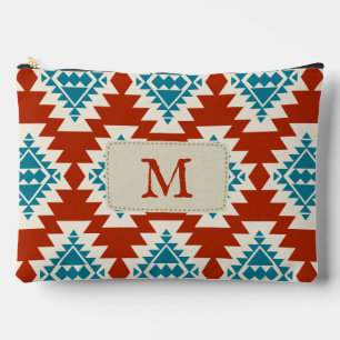 Southwest Spirit - Native Ameican - Monogrammed Accessory Pouch
