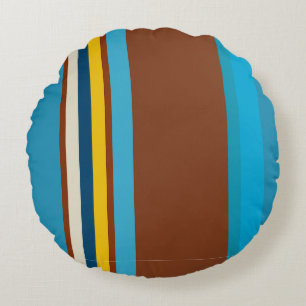 Southwest Stripes 12 Round Pillow